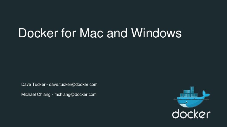 docker for mac online